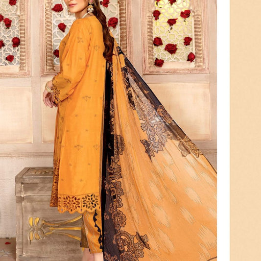 Chickenkari 3- Piece Unstitched Luxury Viscose D2