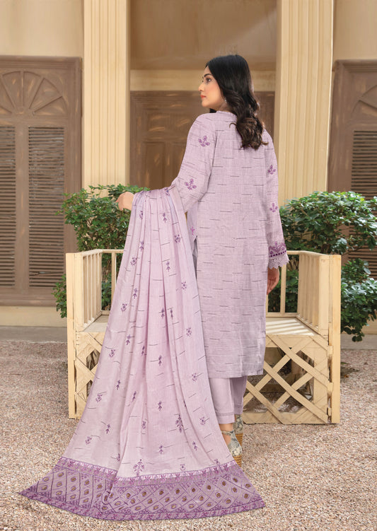 Blossom - 3 Piece Unstitched Lawn Ensemble (D1)