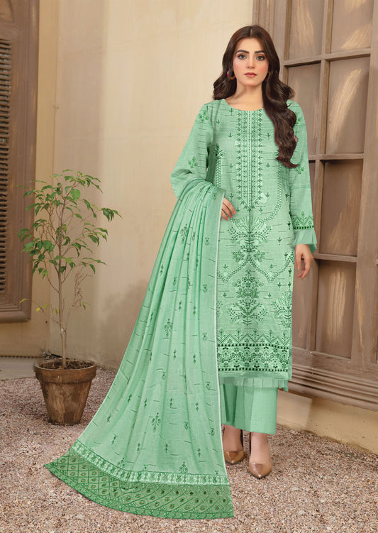 Blossom - 3 Piece Unstitched Lawn Ensemble (D3)
