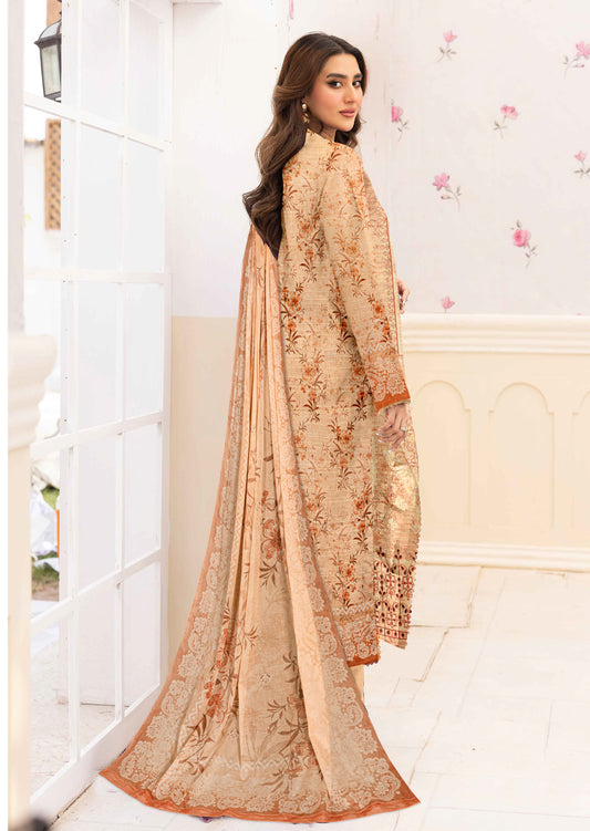 Ayma - 3 Piece Unstitched Digital Lawn Ensemble (D3)