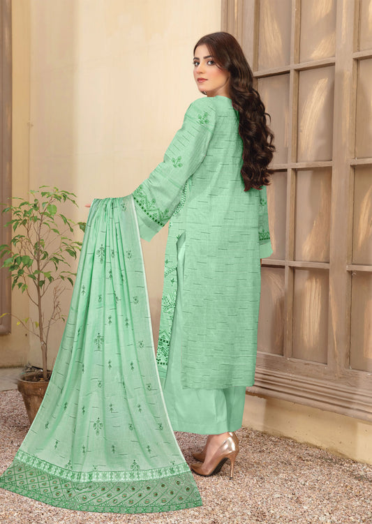 Blossom - 3 Piece Unstitched Lawn Ensemble (D3)