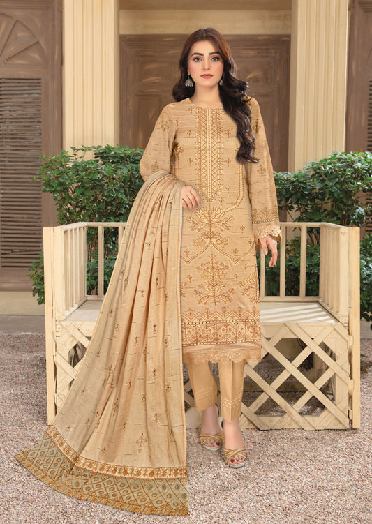 Blossom - 3 Piece Unstitched Lawn Ensemble (D4)