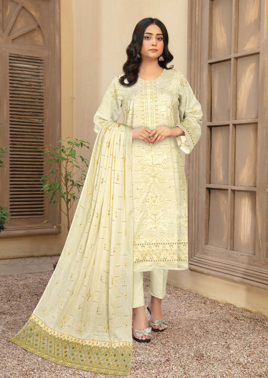 Blossom - 3 Piece Unstitched Lawn Ensemble (D5)