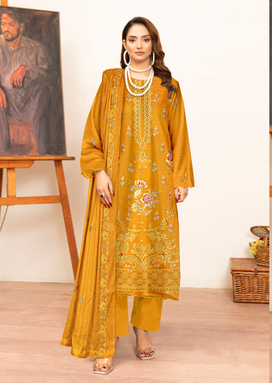 Kyseria – 3 Piece Unstitched Luxury Lawn Ensemble (D5)