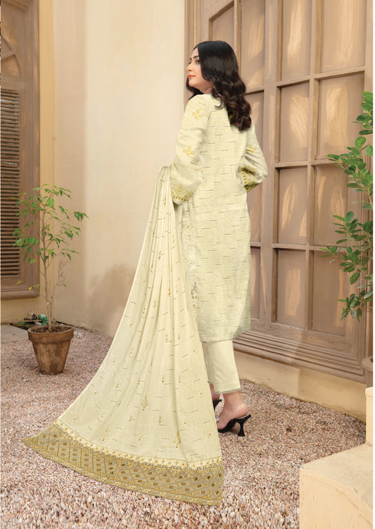 Blossom - 3 Piece Unstitched Lawn Ensemble (D5)