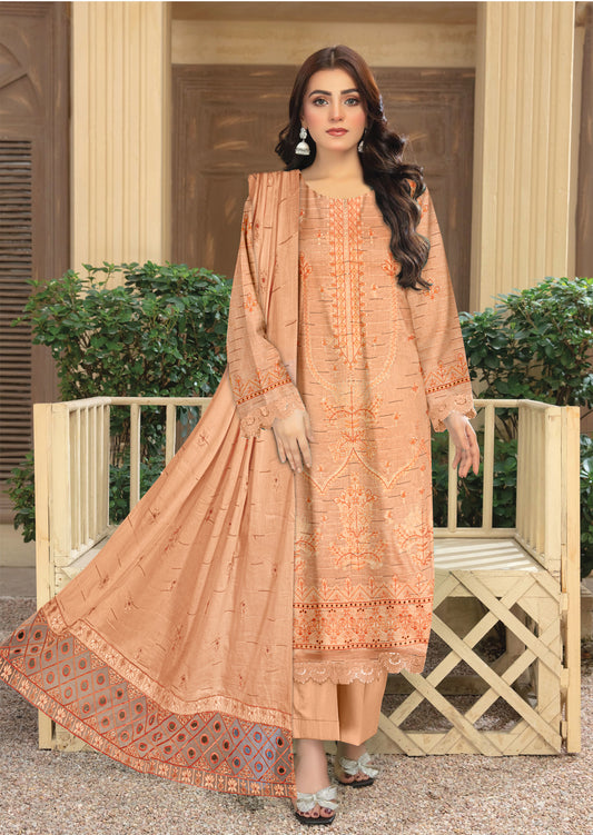 Blossom - 3 Piece Unstitched Lawn Ensemble (D6)