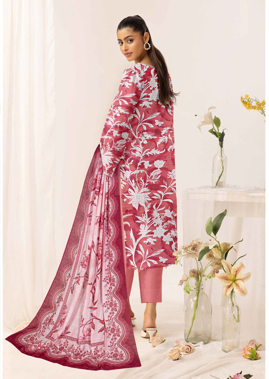 Gulmeena-Exclusive 3 Piece Unstitched Embroidered Winter Dora Suit