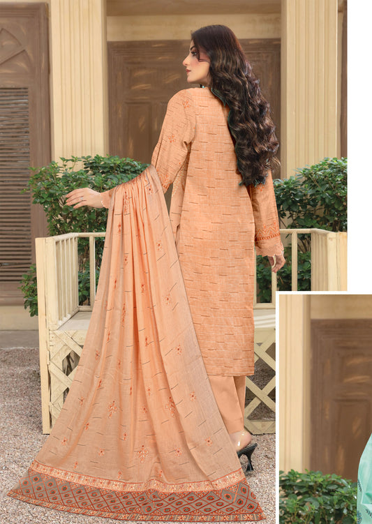 Blossom - 3 Piece Unstitched Lawn Ensemble (D6)